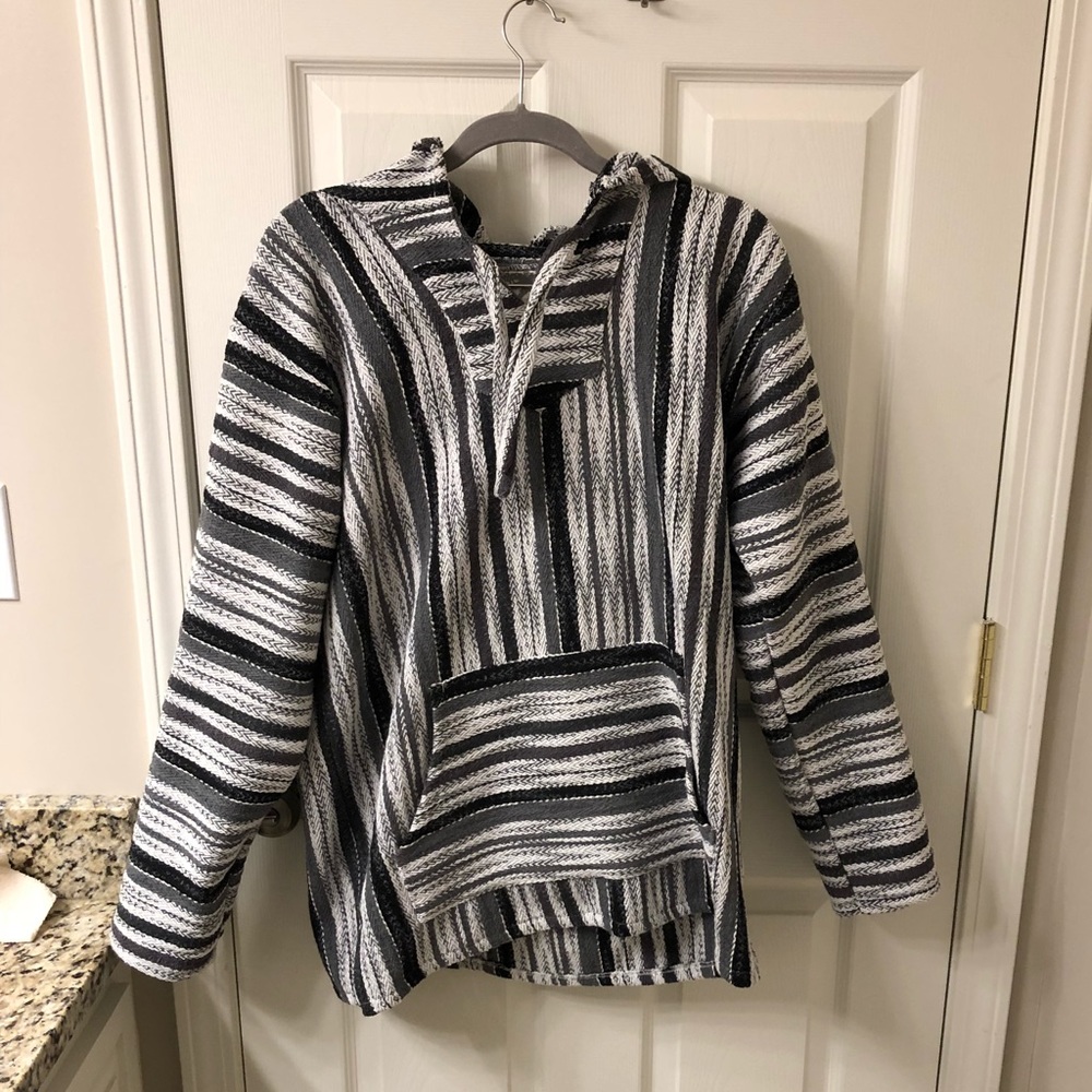 Striped hoodie